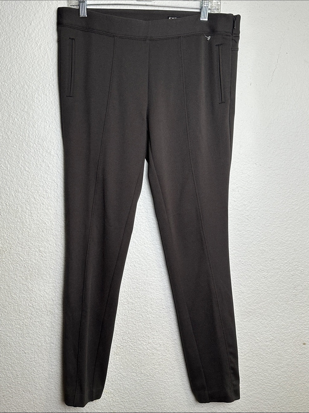 Express Womens Gray Pants Work Trousers Size 10